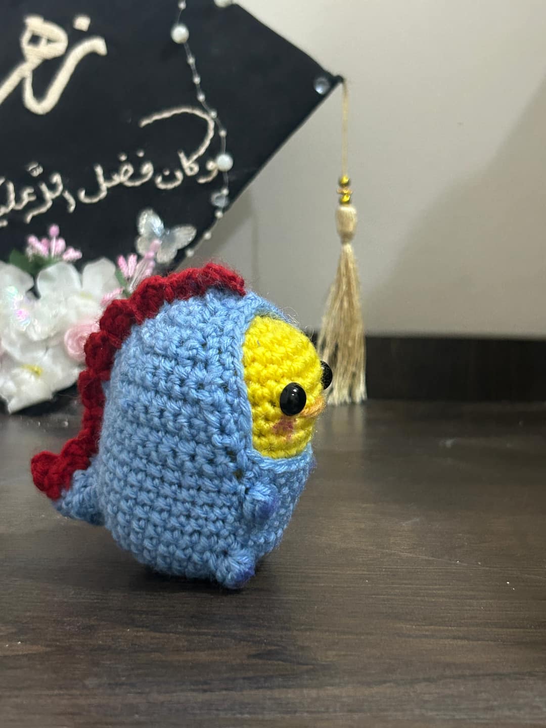 كتكوت كروشيه بزي ديناصور